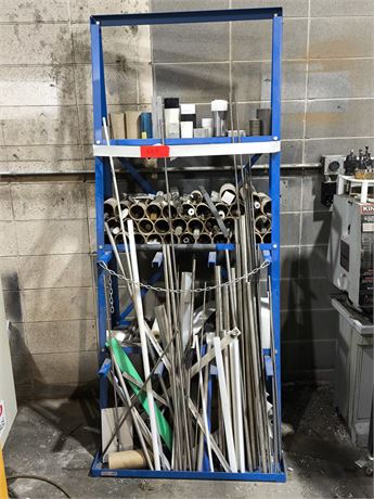 Lot 268 - Vertical Metal Storage Rack