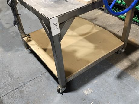 Lot 205 - Stainless Steel Equipment Stand