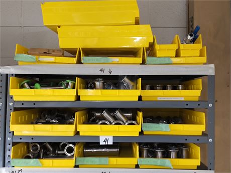 Lot 41 - Brewery Stainless Steel Hardware