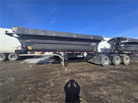 Lot 8341/8342 2021 Doepker Side Dump Super B Trailer