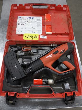 Lot 10 - Hilti Powder Actuated Tool