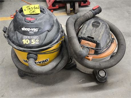 Lot 3 - Shop Vacuums