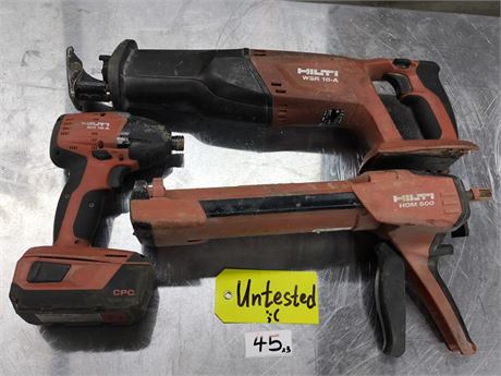 Lot 45 - HILTI Cordless Power Tools