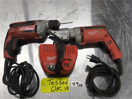 Lot 49 - Milwaukee Corded Tools