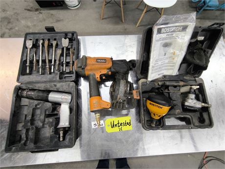 Lot 38 - Air-Powered Tools