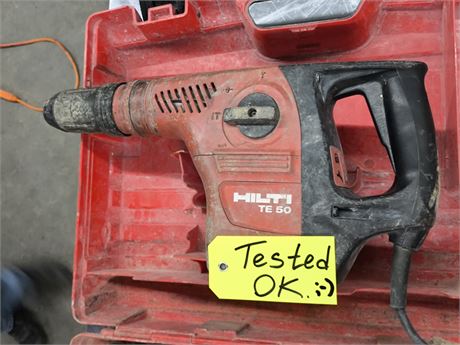 Lot 11 - Hilti Corded Rotary Hammer Drill