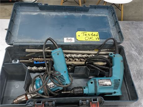 Lot 20 - Makita Drills