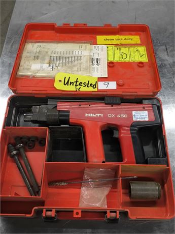 Lot 9 - Hilti Powder Actuated Tool