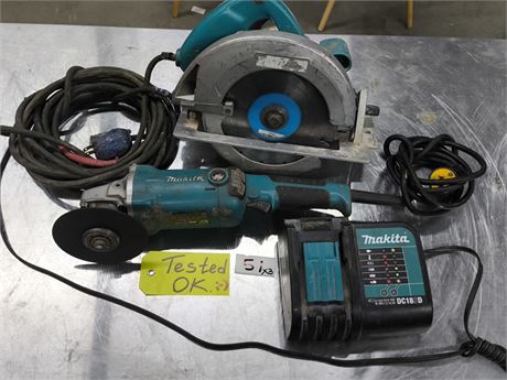 Lot 51 - Corded Makita Tools