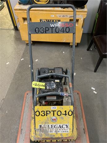 Lot 102 - Vibratory Plate Compactor