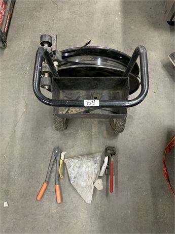 Lot 64 - Cynch Strapping Dispenser Cart