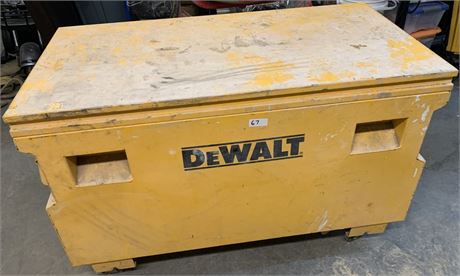 Lot 67 - DeWalt Heavy-Duty Steel Jobsite Storage Box