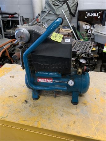 Lot 76 - Makita 2.0 HP Big Bore Air Compressor.