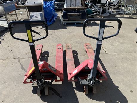 Lot 129 - Hydraulic Pallet Jacks