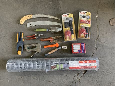 Lot 140 - Various Tools and Accessories