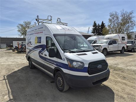 Lot 8373 - 2016 Ford T-250 Transit Van Cargo