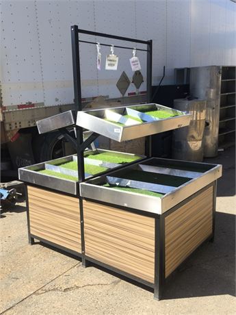 Lot 151 - Double Side Commercial Display Stand