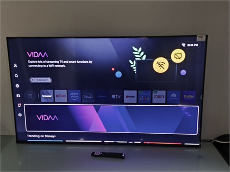 Lot 154 - 58" Hisense 4K UHD LED Smart TV