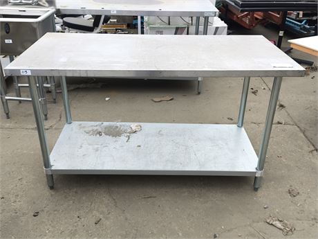 Lot 113 - EFI Stainless Steel Prep Table