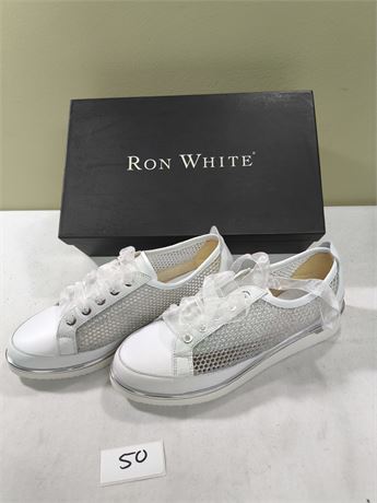 Lot 50 - Women's Platform Sneakers Ron White Novalee Mesh