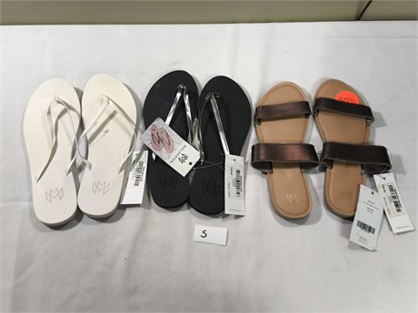 Lot 5 - Malvados Women's Flip-Flop Sandals