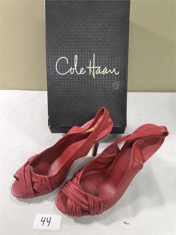 Lot 44 - Women's Slingback Heels Sandals Cole Haan Air Natalie San90