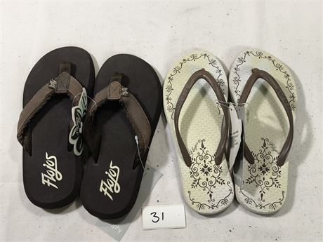 Lot 31 - Flojos Women's Flip-Flop Sandals