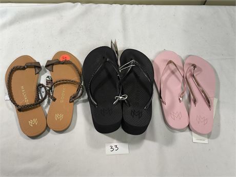 Lot 33 - Malvados Women's Flip-Flop Sandals