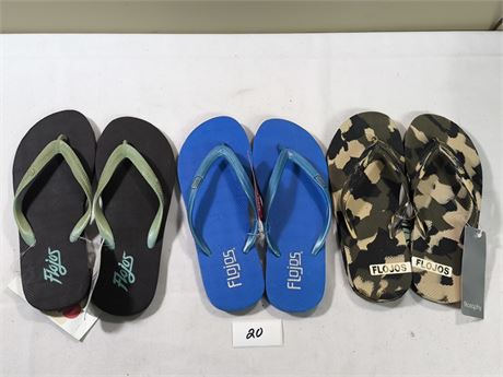 Lot 20 - Flojos Women's Flip-Flop Sandals