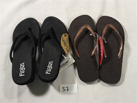 Lot 37 - Flojos Women's Flip-Flop Sandals