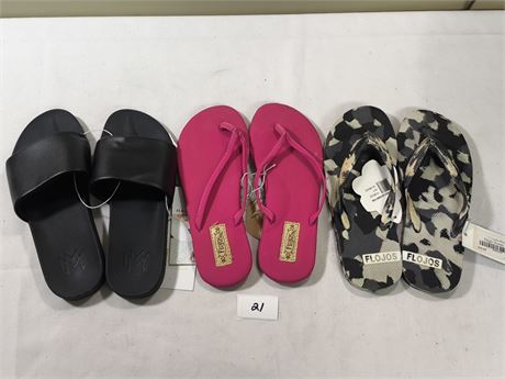 Lot 21 - Women's Flip-Flop Sandals
