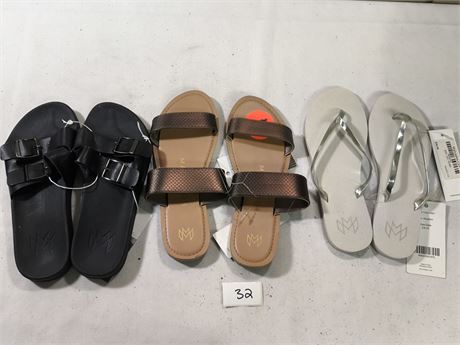 Lot 32 - Malvados Women's Flip-Flop Sandals