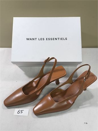 Lot 65 - Women's Slingback Heels Want Les Essentiels Holshe