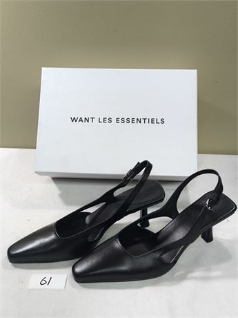Lot 61 - Women's Slingback Heels Want Les Essentiels Holshe
