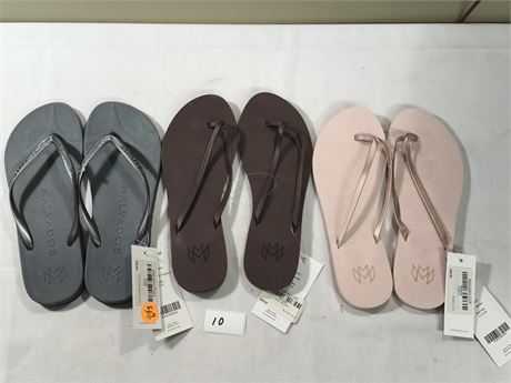 Lot 10 - Malvados Women's Flip-Flop Sandals