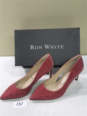 Lot 131 - Women's Pointed-Toe Pumps with Heels Ron White Cindy Galaxy