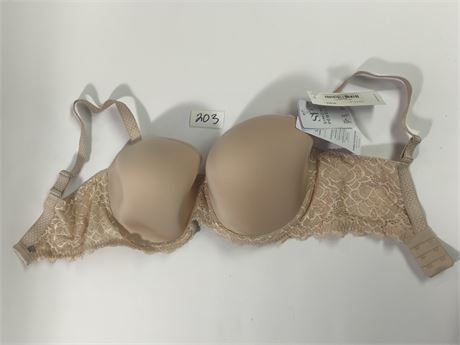 Lot 203 - Simone Perele Caresse Moulded Padded Peau Rose Bra