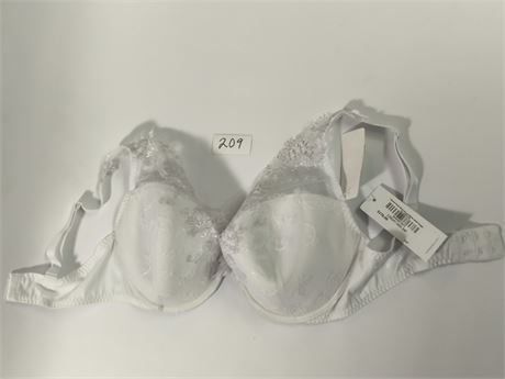 Lot 209 - Simone Perele Wish Push Up Cristal White Triangle Bra