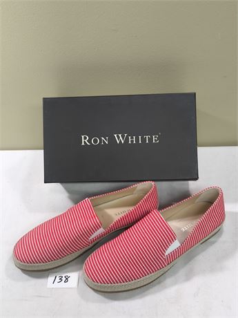 Lot 138 - Women's Espadrille Loafers Ron White Delilah Stripe