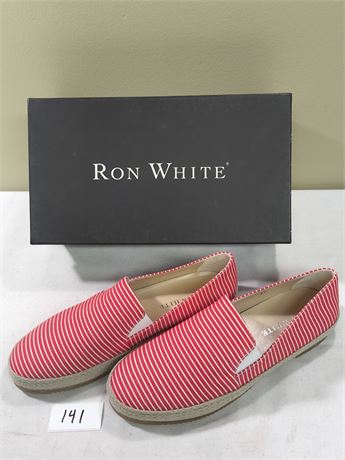 Lot 141 - Women's Espadrille Loafers Ron White Delilah Stripe