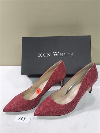 Lot 133 - Women's Pointed-Toe Pumps with Heels Ron White Cindy Galaxy