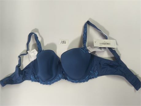 Lot 186 - Simone Perele Andora Denim Blue 3D Moulded Bra