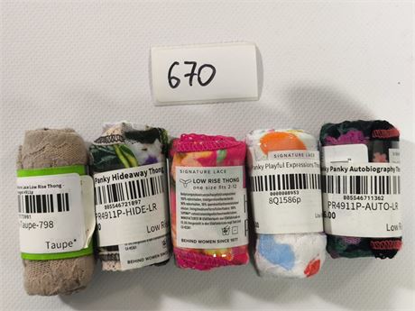 Lot 670 - Hanky Panky Low Rise Thong