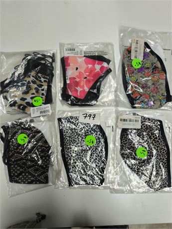 Lot 797 - Various Cloth Face Masks