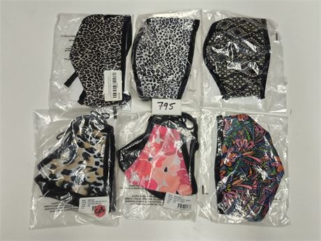 Lot 795 - Various Cloth Face Masks