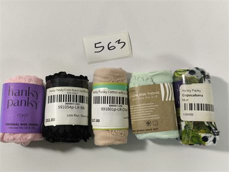 Lot 563 - Hanky Panky Low Rise Thong