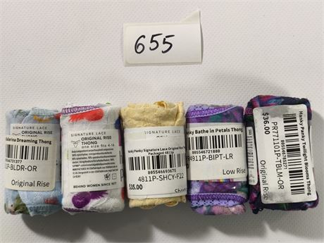 Lot 655 - Hanky Panky Low Rise Thong