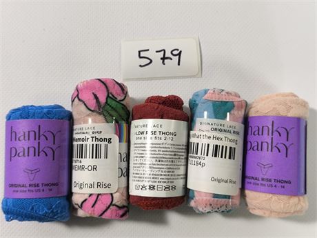 Lot 579 - Hanky Panky Low Rise Thong