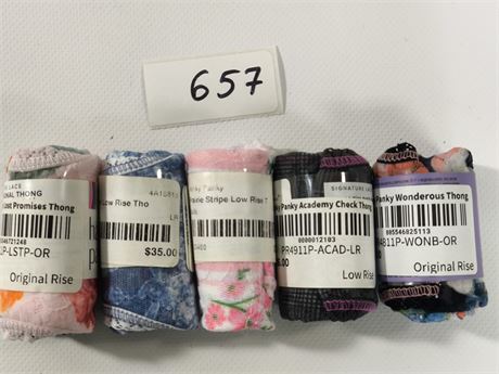 Lot 657 - Hanky Panky Low Rise Thong