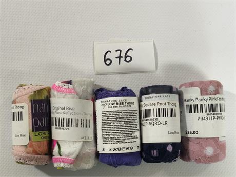 Lot 676 - Hanky Panky Low Rise Thong